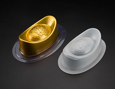 金银财宝吸塑包装盒